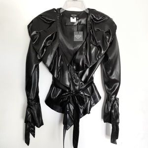 $520 Angel Apparel limited edition silky jacket